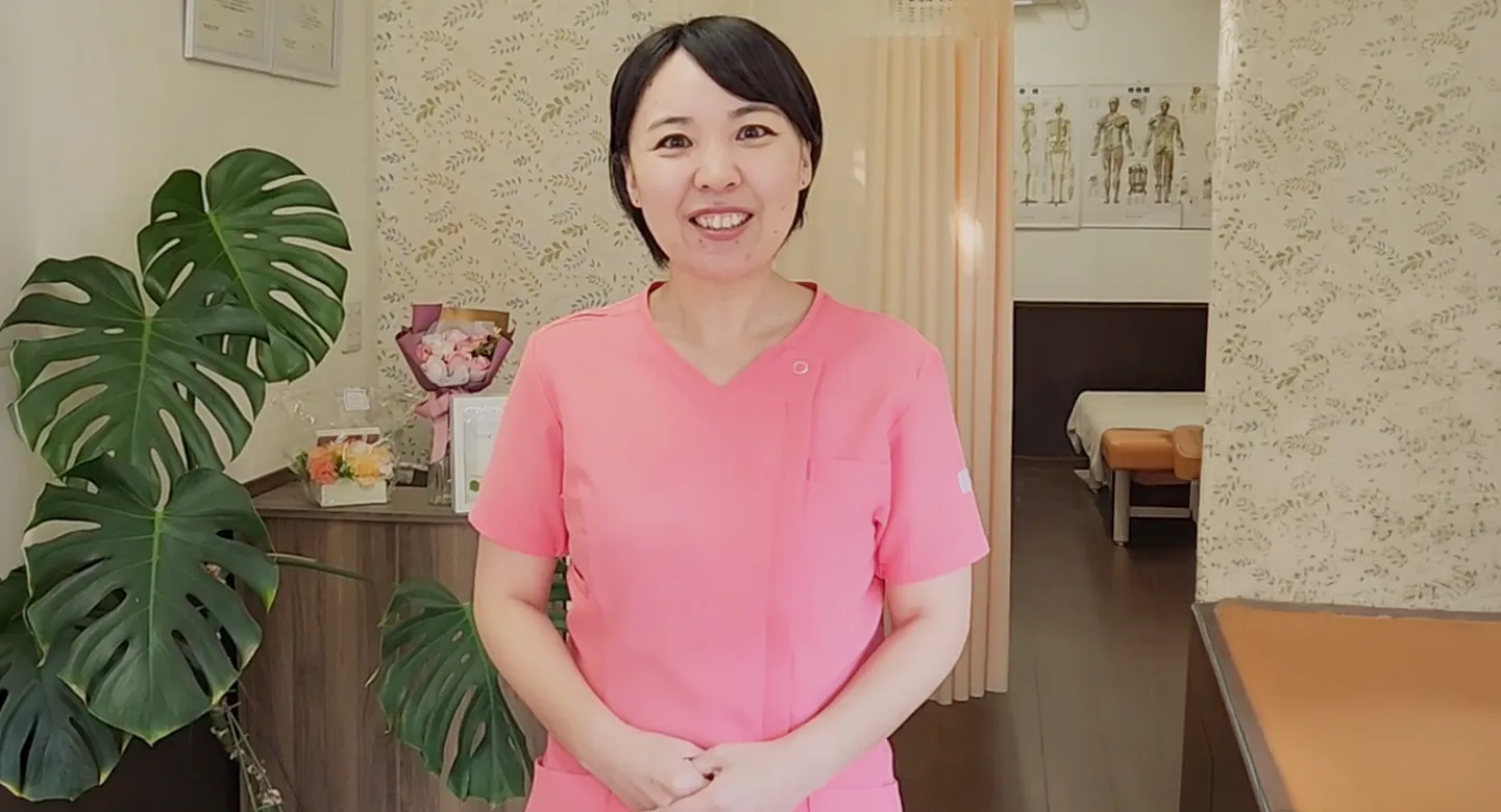 受付の模様